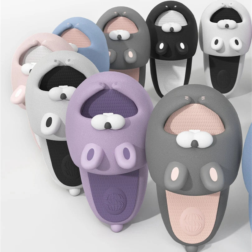 Cute Cartoon Moggi Rabbit EVA for Slippers Original Home Summer Printed Style Light Weight and Anti-Slippery for Winter