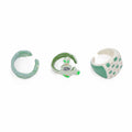 Latest Designs Oil Drop Ring Fashion Colorful Y2K Trendy Irregular Enamel Finger Ring for Women Girls
