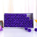INUNION 3 Layers with Base 5cm Wide 50PCS Soap Roses Flower
