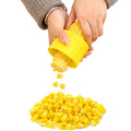 Wholesale Kitchen Gadgets 2022 Round Yellow Corn Peeler  Shelle Thresher Fast Corn Peeler for Removing Cores From Fresh Corn
