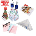 Clean Room Wiping Cloth Dusting Logo Printed Microfiber Lens Cleaning Custom Cleaning Cloth Screen Glasses