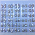 Zhuji Cultured Wholesale  Natural Baroque Pearls A-3A  White pink Purple Freshwater Pearl Loose Baroque Beads for Ring 9mm~20mm