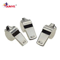 Manufacture Price loudest Survival Whistle with Metal Keychain Rings Distress Whistle