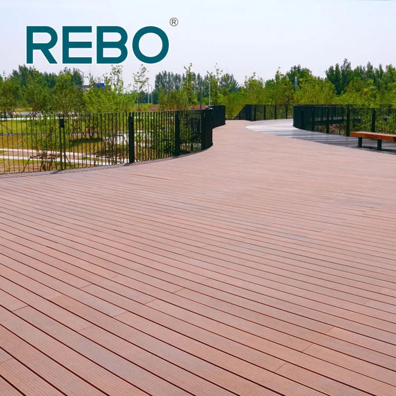 Outdoor Customized Bamboo Decking Flooring Engineered Bamboo Outdoor Flooring Waterproof