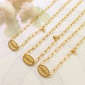 Fashion Design Jewelry Custom Engraved Pendant Stainless Steel Custom Company logo Pendant Necklace
