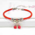 Factory Price Handmade Colorful Rope Lucky Adjustable Bracelet for Women Girls Birthday Gifts Sweet Tassel Fashion Bangles Femme