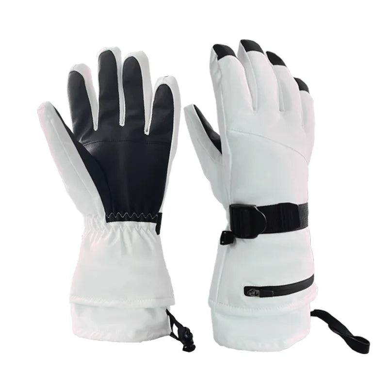 Breathable Wholesale Skiing Sports Glove Touch Screen Custom Adult Spandex/Cotton Snow Snowboard Women Warm Waterproof Winter