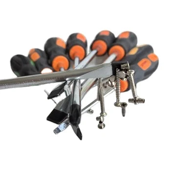 Pp and TPR Hand Magnetic Screw Drivers Cross Recessed Head Screw Driver Phillips Slotted Screwdriver
