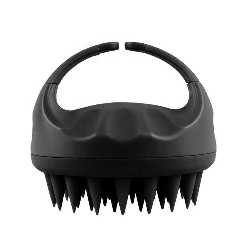 Customizable Ionic Silicone Hair Scalp Massager Shampoo Brush Soft for Wet Dry Hair Brush for Relaxation & Comfort