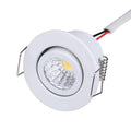 Benory DC 24V 3w 60D Mini Small Cct Adjustable Led Downlight for Knx Dali Dimmer PWM Loxone Dimmable DMX512 Controller