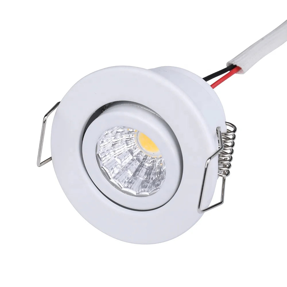 Benory DC 24V 3w 60D Mini Small Cct Adjustable Led Downlight for Knx Dali Dimmer PWM Loxone Dimmable DMX512 Controller
