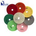 100mm 4inch Flexible Dry Granite Marble Diamond Polishing Pad for Angle Grinder