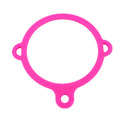 Custom Color Safety Ring for Wide Mouth Water Bottles Camping Accessory with Three Holes Made of Durable Plastic