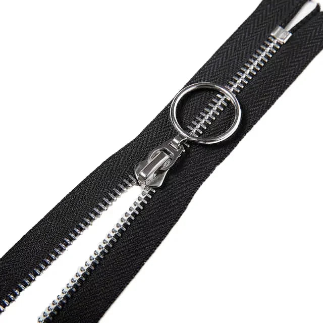 High Quality Custom Brass Zipper 5# Metal for Clothing Coat Bag Sewing Multi-color Close End Eco-Friendly for Jacket