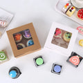 Trending Products 2025 New Arrivals New Fashion Custom Logo Chocolate Kraft Paper Box Moon Cake Cookie Candy Packaging Paper Box