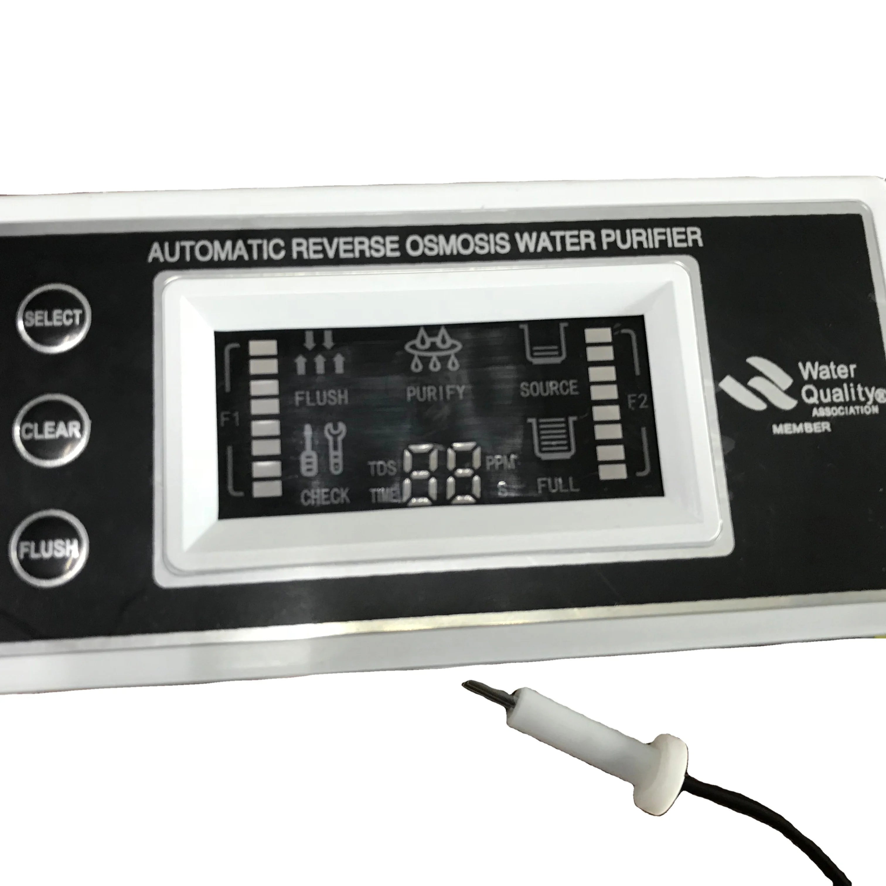 Water Filter Computer LCD Digital Display Micro-Computer Controller With TDS Probe Monitoring Control Board for Ro Water Filter
