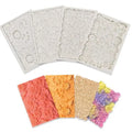 HY Carnation Flower Silicone Embossing Fondant Mold for Cake Decoration