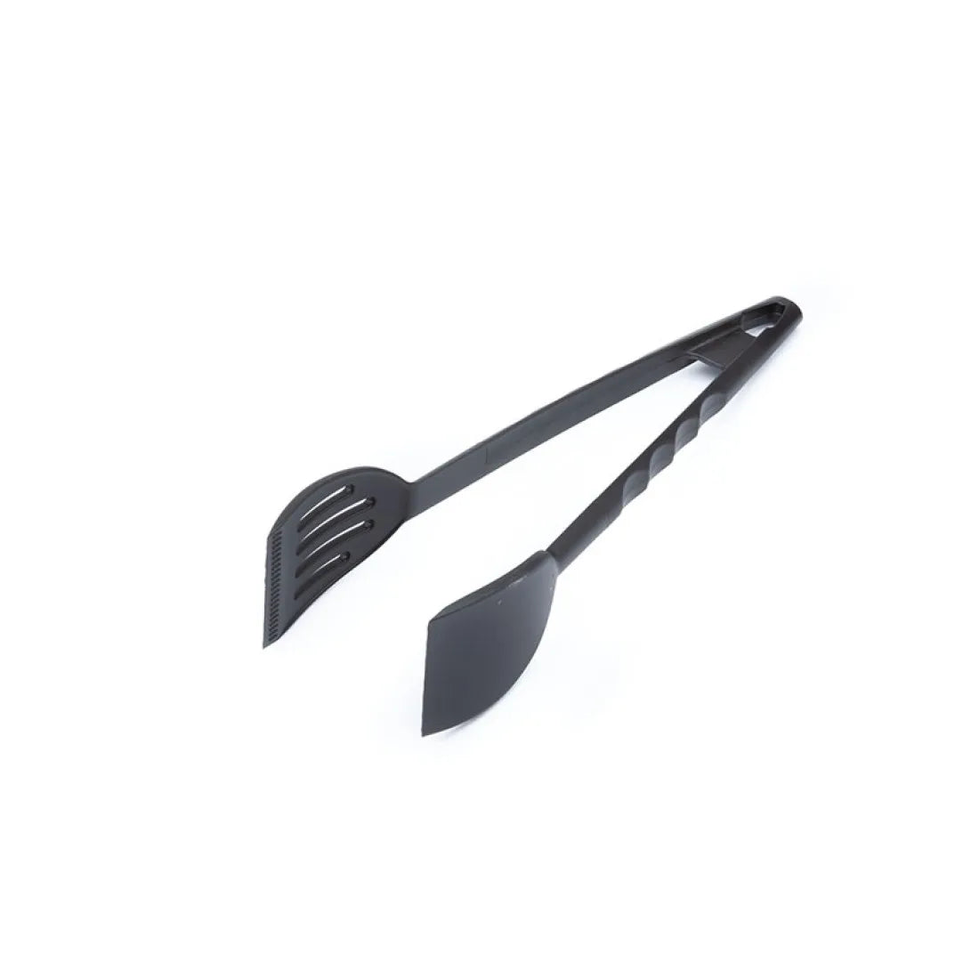 Tomatto Italian Factory Direct Eco-Friendly Ergonomic Black PA6 1-Piece Salad Tong Set Kitchen Utensil Serving