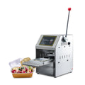 Rectangle/oval/round/squaremanual Electrical Smooth Wall Aluminum Foil Container Lid Box Tray Sealer Sealing Machine