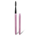 Free Sample Pink Eyelash Extensions Makeup Lash Brush Aluminum Handle Spoolies With Case