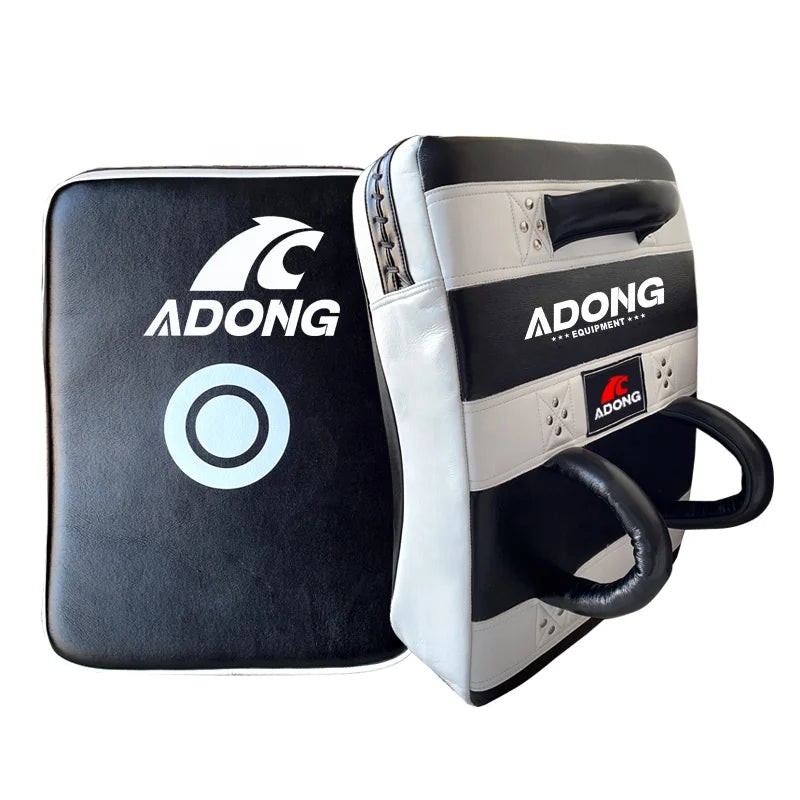 AIDONG Factory-made High Quality Low Price Customizable Logo New Leather Boxing MMA Muay Thai Punch Pad Kick Shield