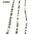 WT-G323 Wholesale Handmade Jewelry Shell Spacer Beads for Necklace Design in 40cm Long Strand Beads for DIY