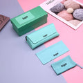 2023 Custom Pouch Cloth Storage Sunglasses Box Case Packaging Luxury Custom Logo Spectacles Case Sunglasses Packaging Set