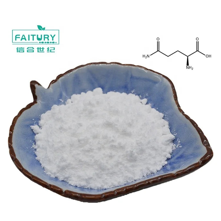Fiatury Supply Food Grade L-alanyl-l-glutamine 99% CAS 56-85-9 L-Glutamine Powder Glutamine Powder