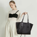 Trendy Large Capacity Waterproof Oxford Cloth Women's Tote Bag Zipper Polyester Luxury  Lady Casual Crossbody Shoulder Bag