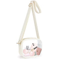 PVC Transparent Crossbody Bag Portable Shoulder Waterproof Beach Bag Women Clear Crossbody Bag Stadium Approved
