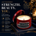 JYB Good Price Deep Round Food Grade Perfume Wax Metal Tin Boxes Durable Tin Container Reusable Tin Cans for Candles/Soy Wax