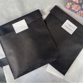 Customized LOGO Non-woven Fabric Packaging Flat-cut Dust-proof Bags Self-adhesive Self-sticking Clothes Self-sealing Pockets