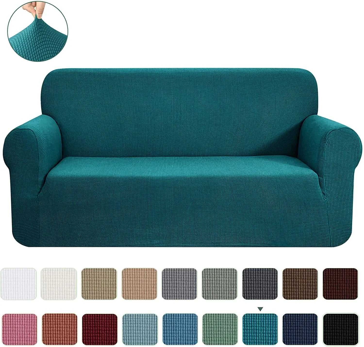 Luxury 3 Seater Couch Cover Jacquard Sofa Set Cover  Elastic Stretch l Shape Sofa Covers for Living Room