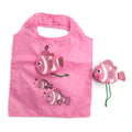 New custom logo print Promotional polyester fish shopping tote bag woman Handbag Foldable Reusable Grocery eco shopping Bags stock