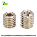 Stainless Steel Slotted Self Tapping Thread Insert M2 M2.5 M3 M4 M5 M6 M8 M10 M12 M14 M16 M20 Slotted Thread Insert