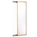 Custom Aluminum Alloy Iron Frame Modern Design Wall-Mounted Full Length Dressing Pull Out Wardrobe Mirror