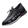 New Men's Casual Footwear Spring PU Low-top Round Head Leather Breathable Trendy Casual Sports Men's Shoes