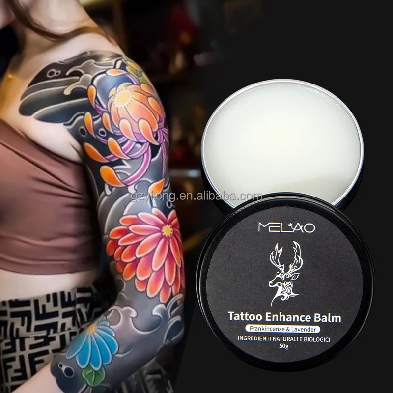 Tattoo Supplies Tattoo Brightener Balm for Aftercare Enhance Maintain Ink Color Enhancement Revives Tattoo Butter MegaBDM