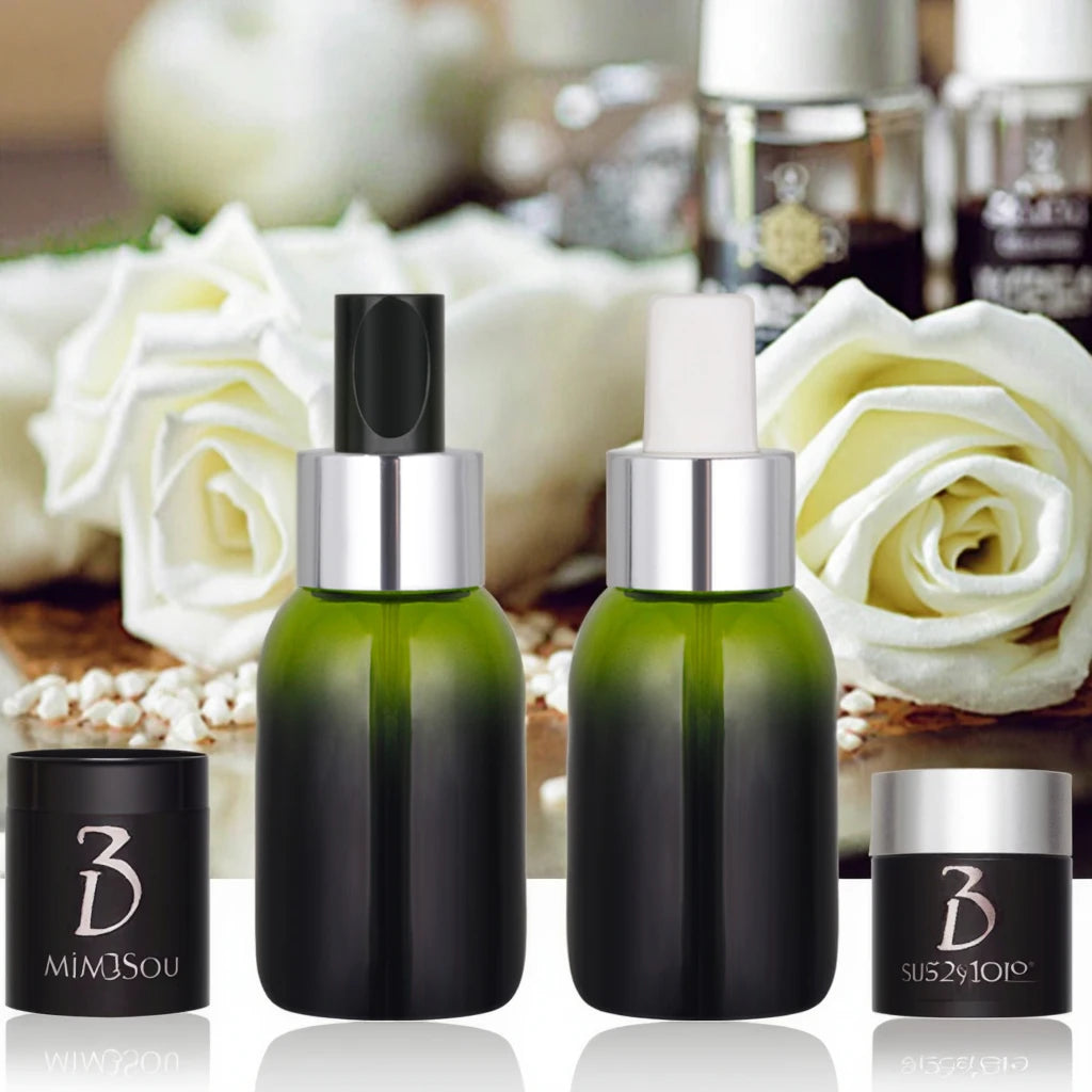 Manufacturer 15ml 30ml 3oz 2oz 100 ml Oil Glass Bottle Gold boston Essential Oil Bottle for Liquid Serum