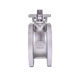 Stainless Steel Italy Wafer Type Flange Thin Ball Valve with ISO 5211 Direct Mounting Pad