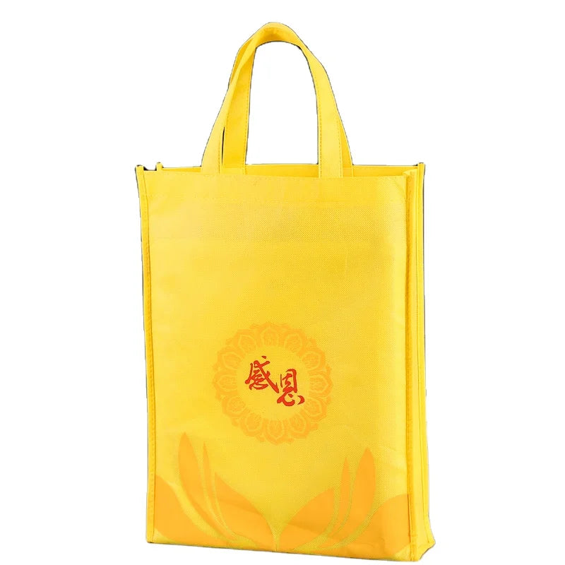 Eco-Friendly Custom Printed Non-Woven Bag with Animal Prints for Promotional Products and Logo Customization