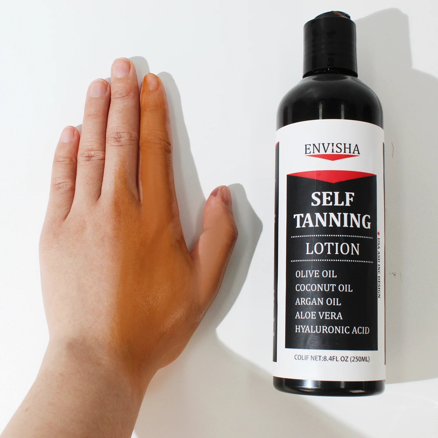Strong Effective Skin Tan Lotion Body and Face Bronze Skin Sunless Indoor Self Tanning Cream Lotion for Body Tanning