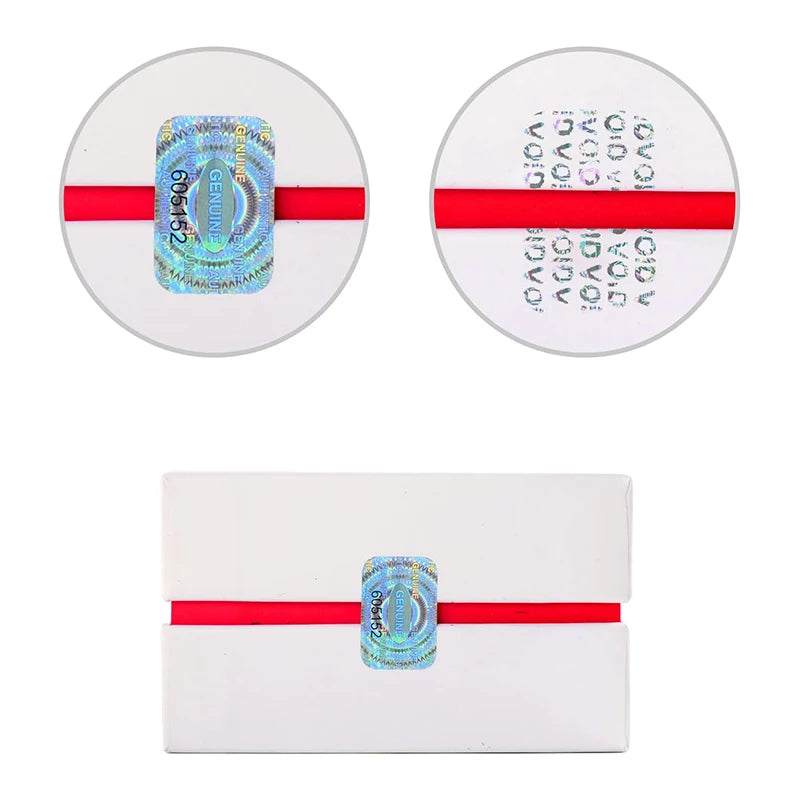 Manufacturer Custom Sticker Sheet Printing Packaging Labels Auxiliary Materials Void Security Warranty Sealing Labels Stickers