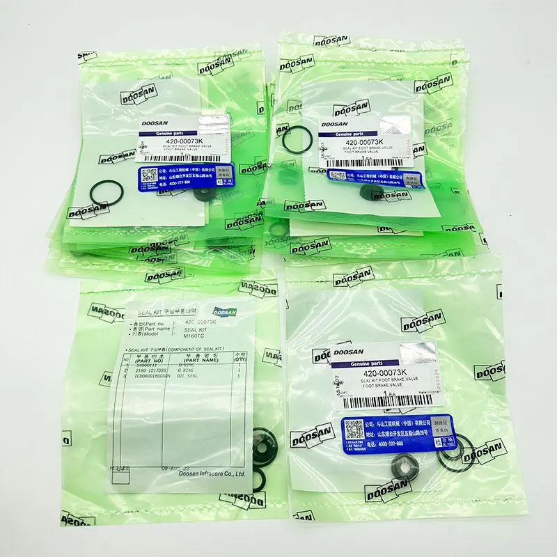 Suitable for M160TC Doosan Daewoo 420-00073K S8000111 2180-1217D20 TC00800180050N Sealing Kit Foot Brake Valve