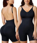 Seamless Shapewear Plus-size Women's Waist Corset Lift Hip Skip Back Beauty Back Flat Angle Bodysuit
