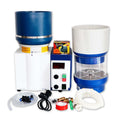 3-In-1 Benchtop Wet & Dry Polisher Multi-Function Rotary Magnetic Vibratory Tumbler Jewelry Polishing Machine Tools Equipment