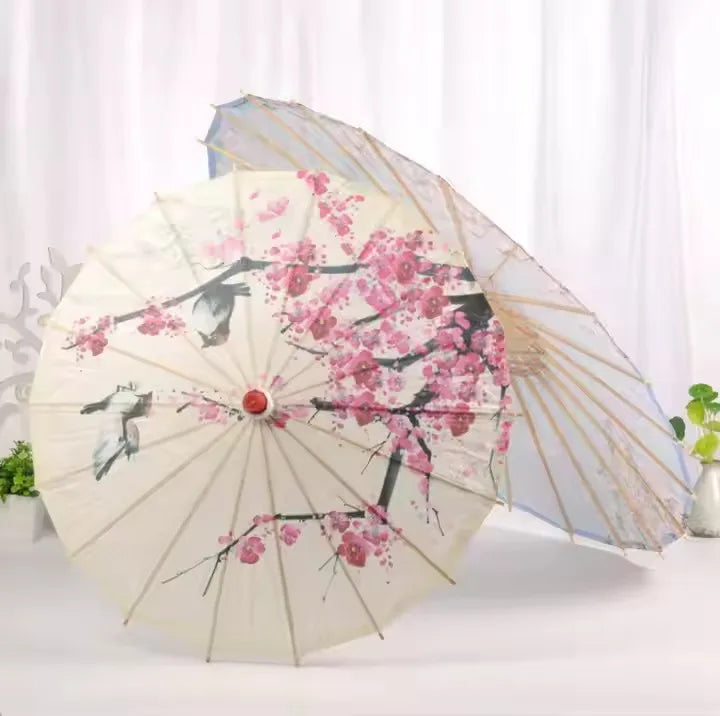 Eco-friendly Handmade Customized Bamboo Japanese Traditional Paper Umbrella for Wedding Festival Christmas & Mother's Day Gifts