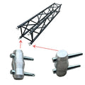 SQ-K44P Aluminum Stage Lighting Truss Display System Accessories Conical Coupler Spigot Truss Connector