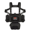 YAKEDA New Fashion Nylon Crossbody Harness Vest Conceal Tactical Chest Rig Bag