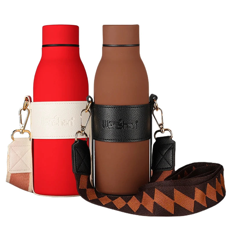 Wholesale Certified Double Wall Stainless Steel Vacuum Flask Water Bottle 600ml BPA Free 6-12 Hours Thermal Insulation Custom